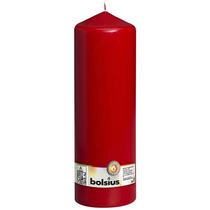 Bolsius Stompkaars 300/98 Rood