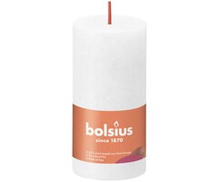 Bolsius Rustiekkaars 100/50 Cloudy White