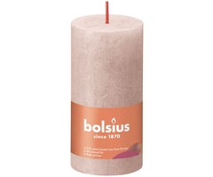 Bolsius Rustiekkaars 100/50 Misty Pink