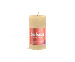 Bolsius Rustiekkaars 100/50 Oat Beige