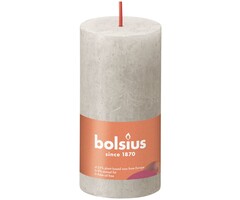 Bolsius Rustiekkaars 100/50 Sandy Grey