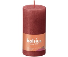 Bolsius Rustiekkaars 100/50 Delicate Red