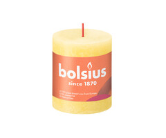 Bolsius Rustiekkaars 80/68 Sunny Yellow