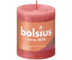 Bolsius Rustiekkaars 80/68 Blossom Pink