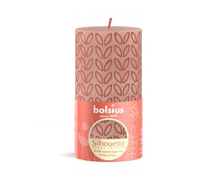 Bolsius Silhouette rustiekkaars 130/68 Misty Pink