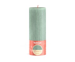 Bolsius Silhouette rustiekkaars 190/68 Jade Green