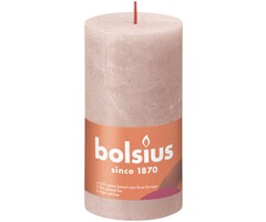 Bolsius Rustiekkaars 130/68 Misty Pink