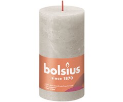 Bolsius Rustiekkaars 130/68 Sandy Grey