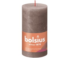 Bolsius Rustiekkaars 130/68 Rustic Taupe