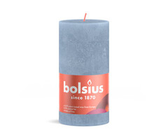 Bolsius Rustiekkaars 130/68 Sky Blue