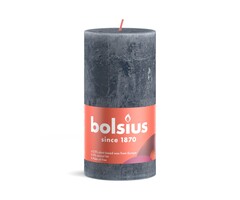 Bolsius Rustiekkaars 130/68 Slate Blue