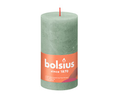 Bolsius Rustiekkaars 130/68 Jade Green