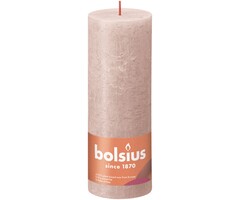 Bolsius Rustiekkaars 190/68 Misty Pink