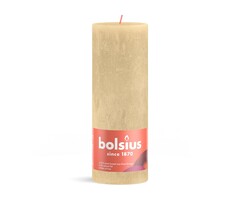 Bolsius Rustiekkaars 190/68 Oat Beige