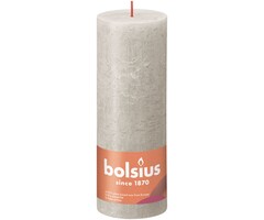 Bolsius Rustiekkaars 190/68 Sandy Grey