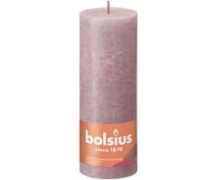 Bolsius Rustiekkaars 190/68 Ash Rose