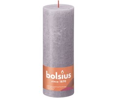 Bolsius Rustiekkaars 190/68 Frosted Lavender