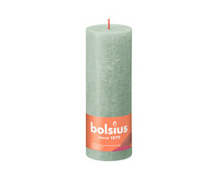 Bolsius Rustiekkaars 190/68 Jade Green