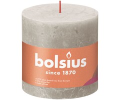 Bolsius Rustiekkaars 100/100 Sandy Grey