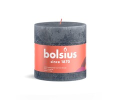 Bolsius Rustiekkaars 100/100 Slate Blue
