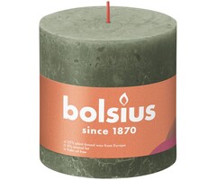Bolsius Rustiekkaars 100/100 Fresh Olive