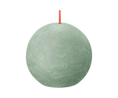 Bolsius Rustieke bolkaars Ø76mm Jade Green