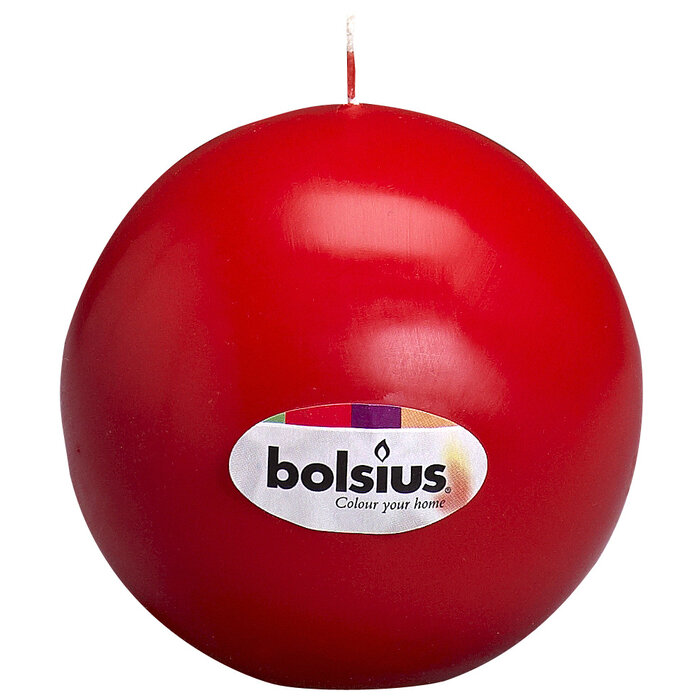 Bolsius Bolkaars Ø 70 mm Rood