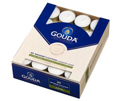 Gouda Gouda Waxinelichten 4,5u box 60 stk. Wit