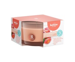 Bolsius True Scents geurglas 50/80 Perzik