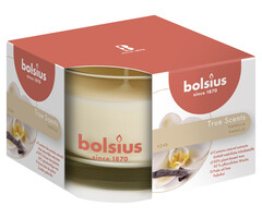 Bolsius True Scents geurglas 80/73 Vanille