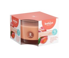 Bolsius True Scents geurglas 63/90 Perzik