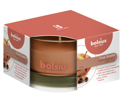 Bolsius True Scents geurglas 50/80 Apple Cinnamon