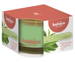 Bolsius True Scents geurglas 63/90 Green Tea