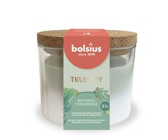 Bolsius True Joy geurglas met kurk 66/83 Botanic Freshness