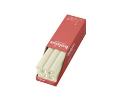 Bolsius Rustieke tafelkaars 270/23 doos 9 Soft Pearl