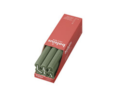 Bolsius Rustieke tafelkaars 270/23 doos 9 Fresh Olive