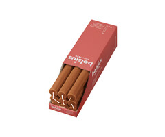 Bolsius Rustieke tafelkaars 270/23 doos 9 Spice Brown