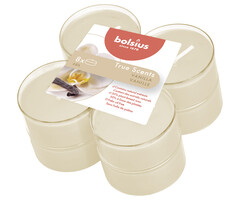 Bolsius True Scents maxilicht 8 stuks Vanille
