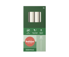 Bolsius Dinerkaarsen 170/20 doos 8 Cloudy White