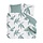 WALRA Dekbedovertrek Simple Leaves Off White / Groen - 240x220 cm