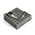 WALRA Vaatdoek Dry with Cubes Off Black (set 3 stuks) - 30x30 cm