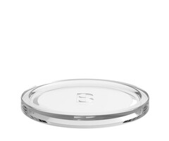 Onderzetter glas rond 110 Transparant