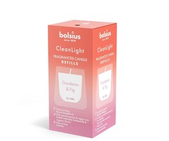Bolsius Navulling Clean Light pack 2 Gardenia / Fig
