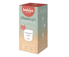 Bolsius Navulling Clean Light pack 2 Bergamot / Neroli