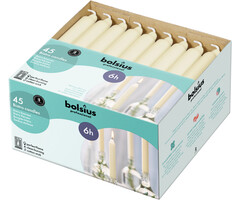 Bolsius Horeca bistro kaars 180/21,3 doos 45 Ivoor