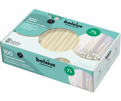 Bolsius Horeca gotische kaars 240/23 doos 100 Ivoor