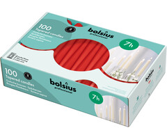 Bolsius Horeca gotische kaars 240/23 doos 100 Rood