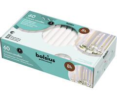 Bolsius Horeca kroonkaarsen 200/24 doos 60 Wit