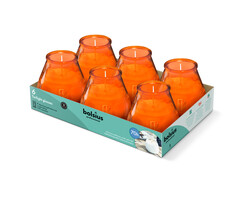 Bolsius Horeca twilight 104/99 tray 6 Oranje