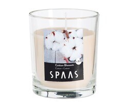 Glas geur transparant Cotton blossom